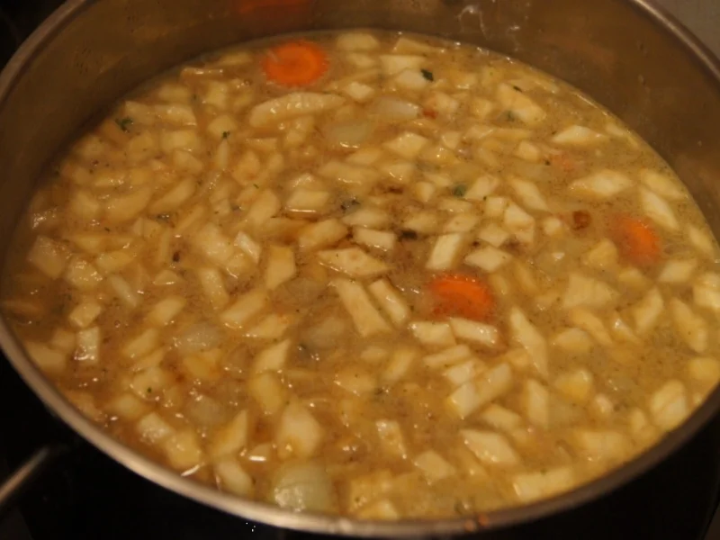 Hühnersuppe mit Gemüse und Eierstich asiatisch gewürzt - Rezept - Bild Nr. 1420