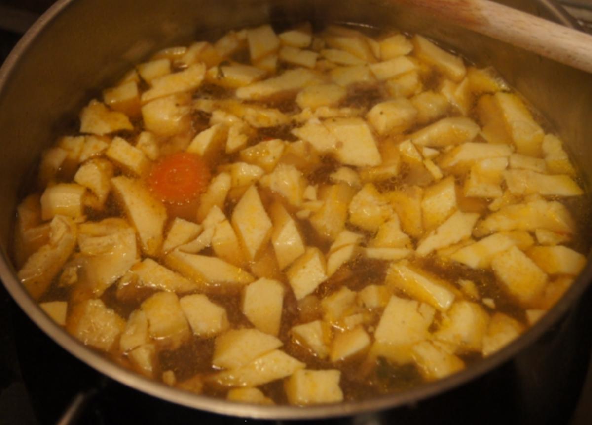 Hühnersuppe mit Gemüse und Eierstich asiatisch gewürzt - Rezept - Bild Nr. 1425