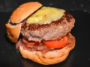 Wennesdraussenregnetinderpfannemachburger - Rezept