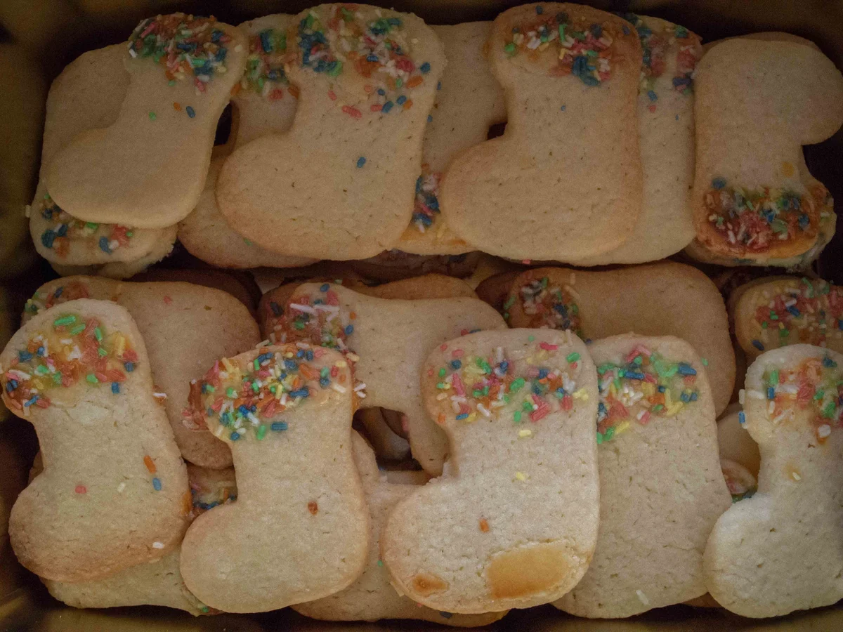 Plätzchen: Butterplätzchen - Rezept