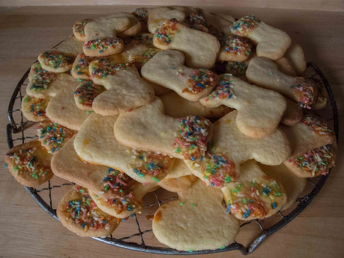 Plätzchen: Butterplätzchen - Rezept - Bild Nr. 5