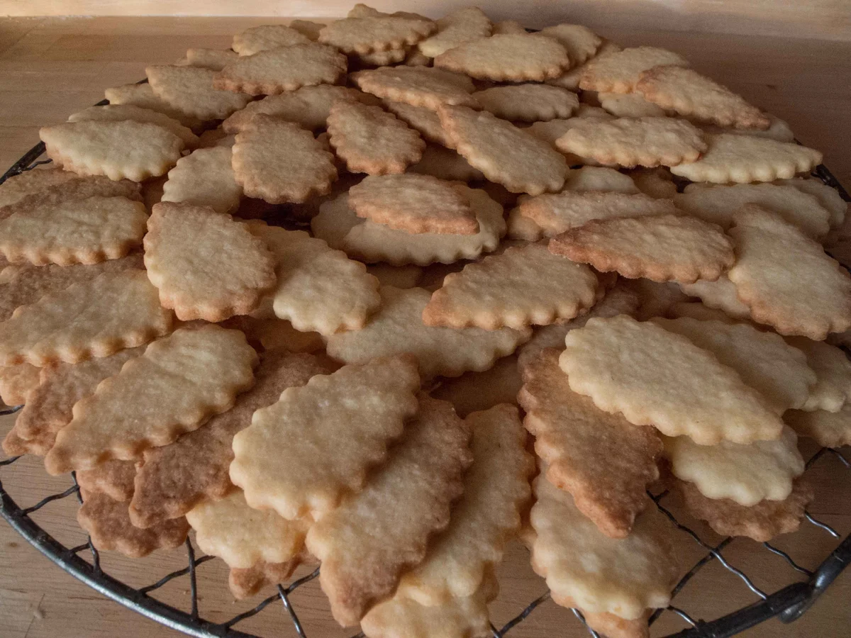 Plätzchen: Aprikosenblätter - Rezept - Bild Nr. 1409