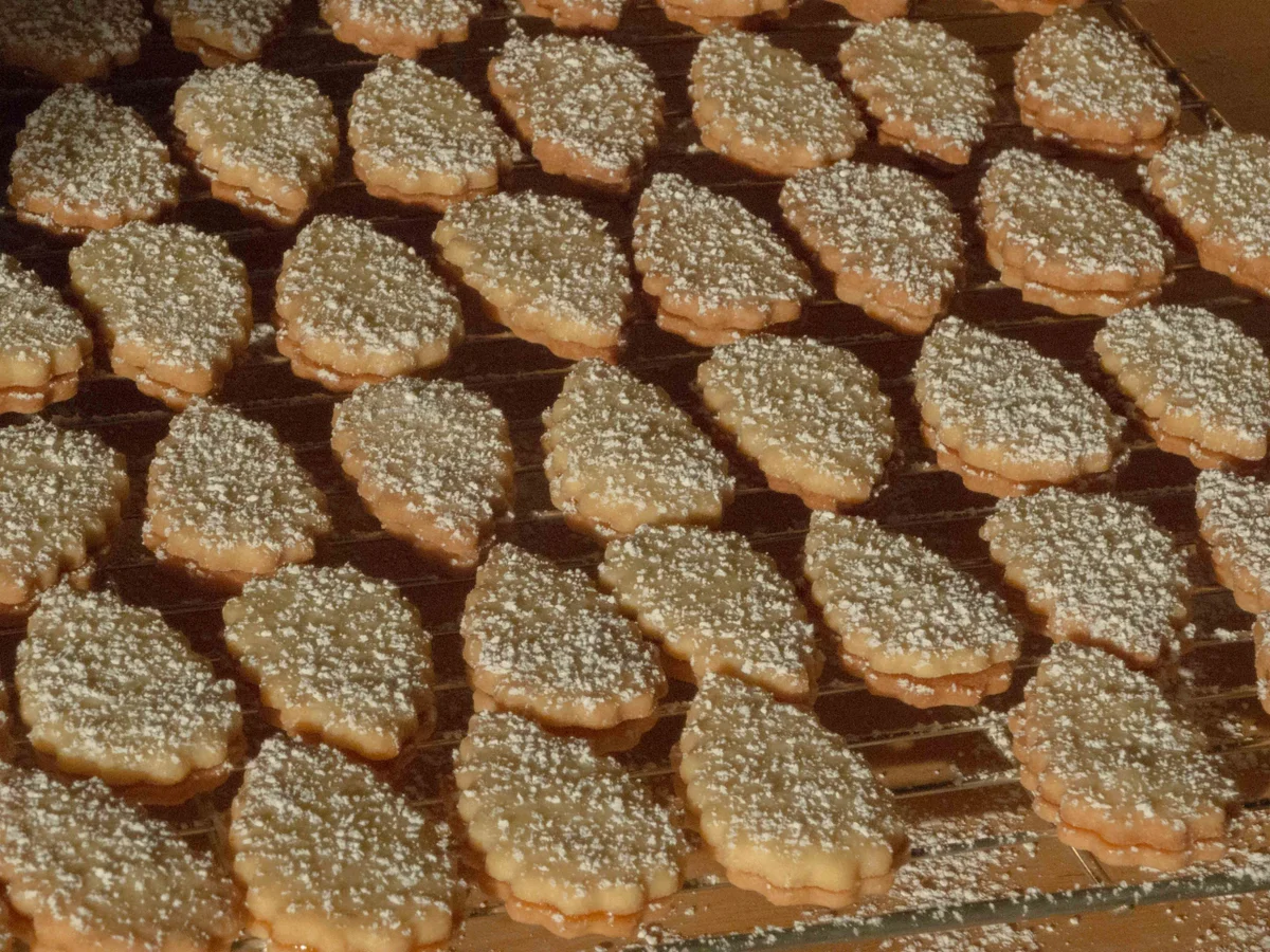 Plätzchen: Aprikosenblätter - Rezept - Bild Nr. 1414