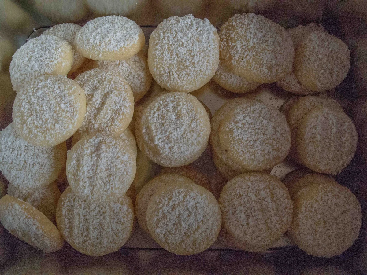 Rezept: Plätzchen: Schneeflöckchen beschwipst Bild Nr. 1408 Plätzchen: Schneeflöckchen beschwipst - Rezept - Bild Nr. 1408