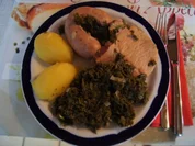 Brauner Kohl II mit Kassler Kotelett und frischer Bregenwurst - Rezept