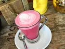 Pink-Latte mit Roter-Beete und Ingwer - Rezept