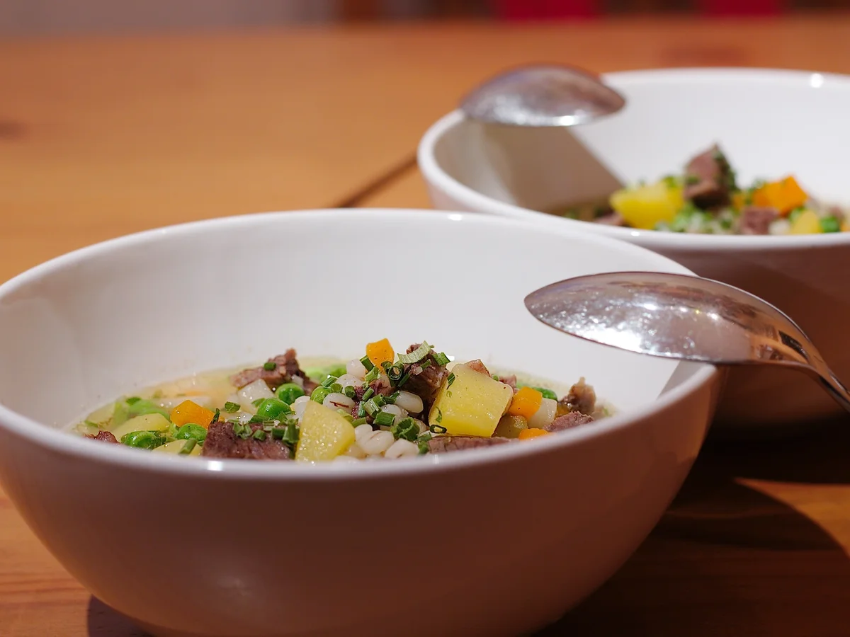 Rindfleisch-Graupen-Topf - Rezept