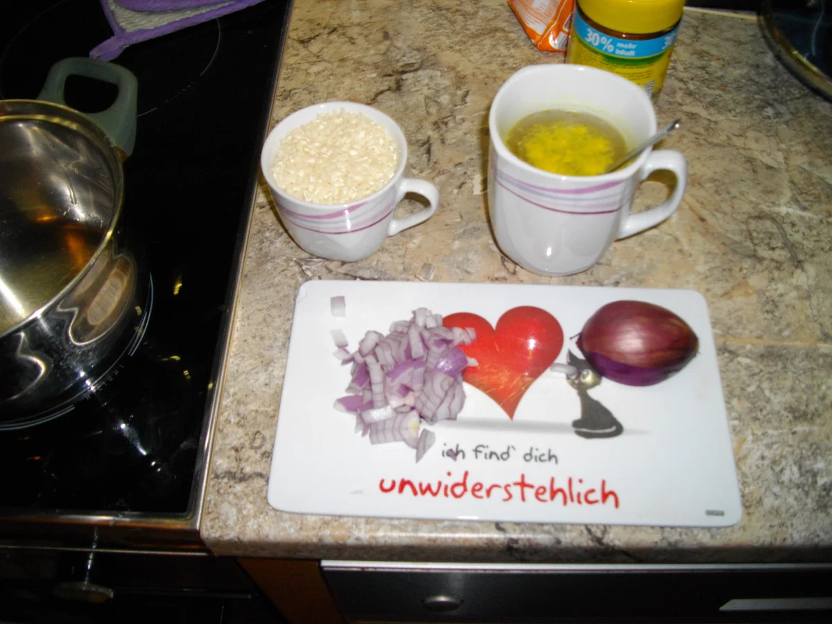 Thunfischspieße mit Risotto in Spitzpaprika - Rezept - Bild Nr. 4