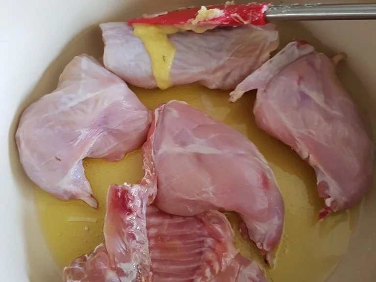 Kaninchen im Weisskohlkartoffelbett à la Biggi - Rezept - Bild Nr. 4