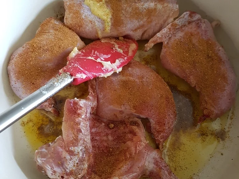 Kaninchen im Weisskohlkartoffelbett à la Biggi - Rezept - Bild Nr. 5