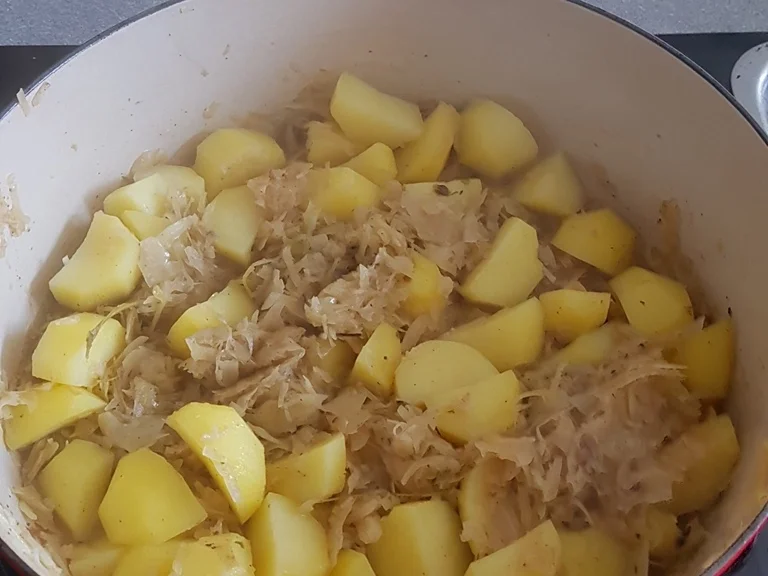 Kaninchen im Weisskohlkartoffelbett à la Biggi - Rezept - Bild Nr. 10