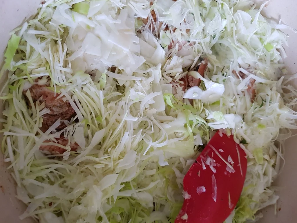 Kaninchen im Weisskohlkartoffelbett à la Biggi - Rezept - Bild Nr. 8