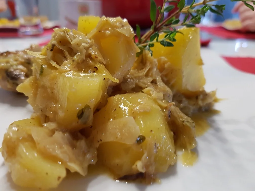 Kaninchen im Weisskohlkartoffelbett à la Biggi - Rezept - Bild Nr. 13