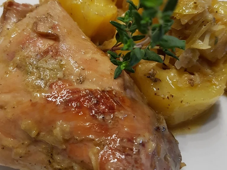 Kaninchen im Weisskohlkartoffelbett à la Biggi - Rezept - Bild Nr. 14