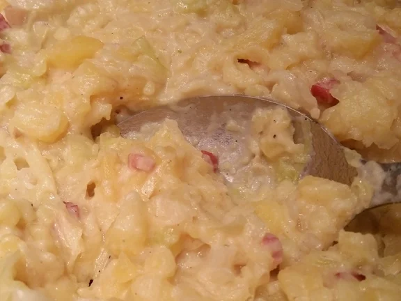 Spitzkohlgemüse mit Schinkenbraten - Rezept - Bild Nr. 7