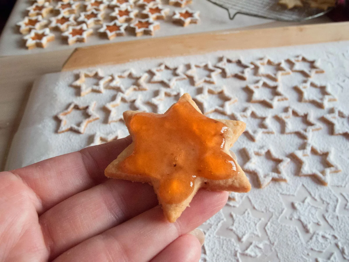 Plätzchen: Quittensterne - Rezept - Bild Nr. 8