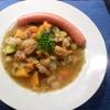 Gemüse-Kürbis-Kastanie Suppe - Rezept