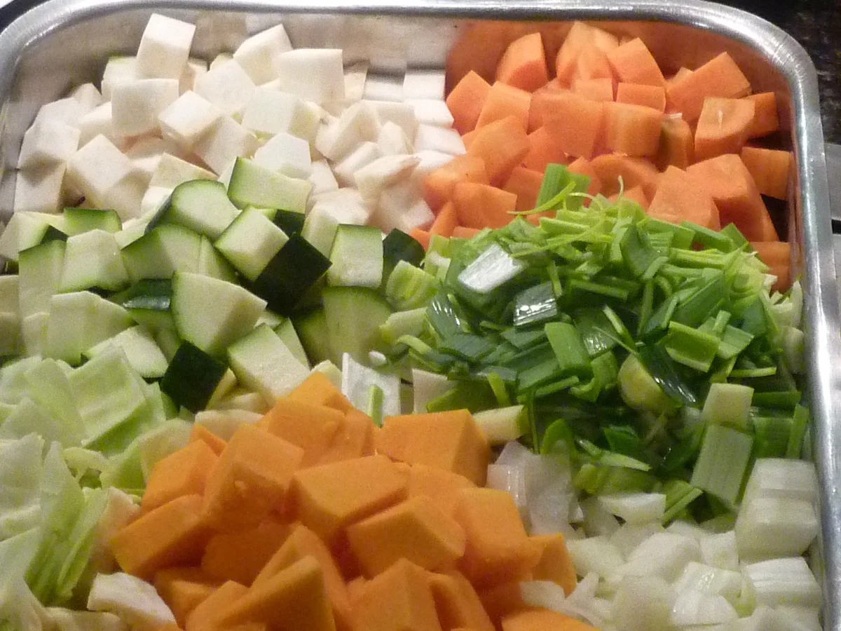 Gemüse-Kürbis-Kastanie Suppe - Rezept - Bild Nr. 3