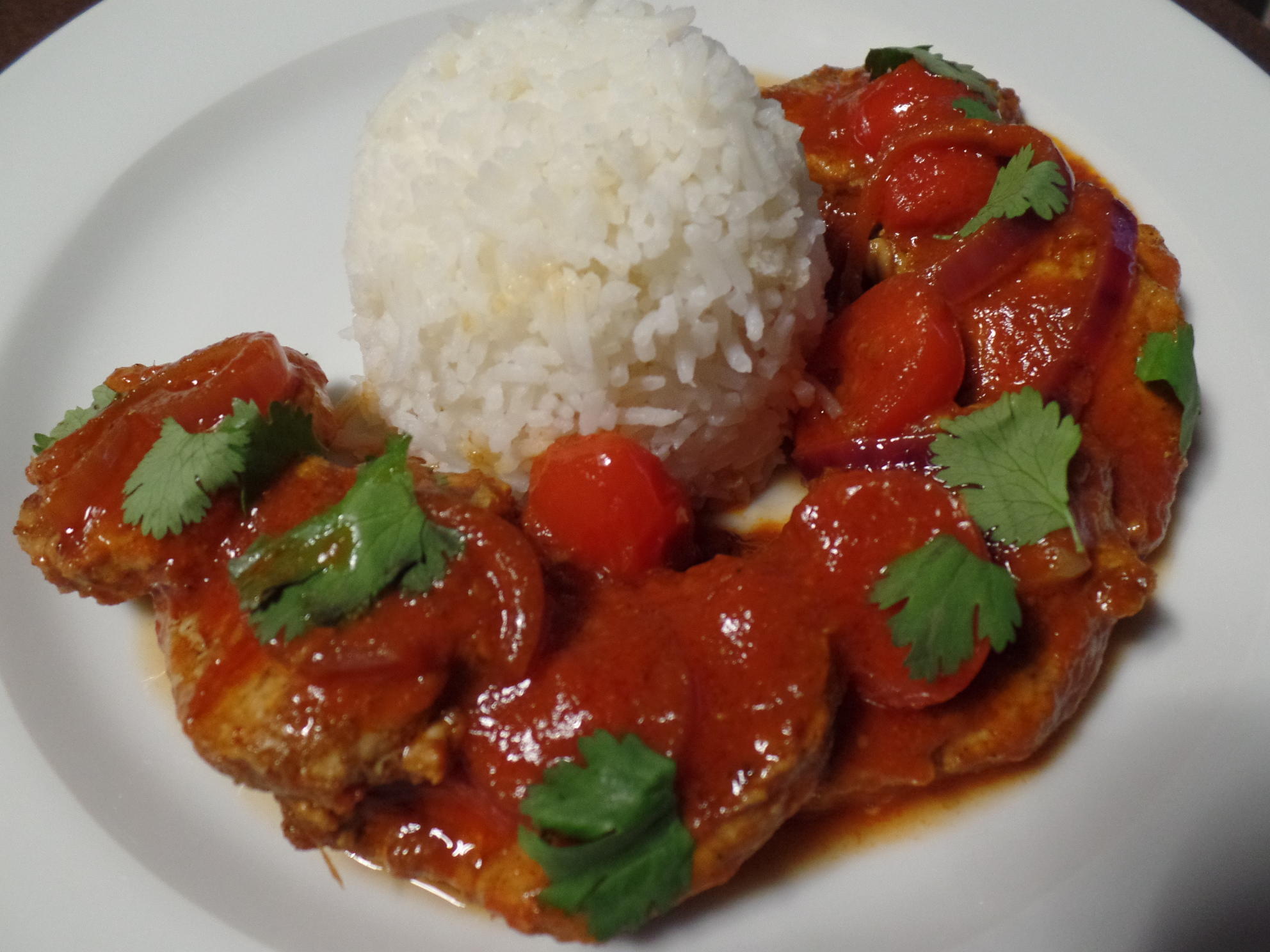 Bilder für Schweinefleischcurry in scharfer Sauce - Rezept