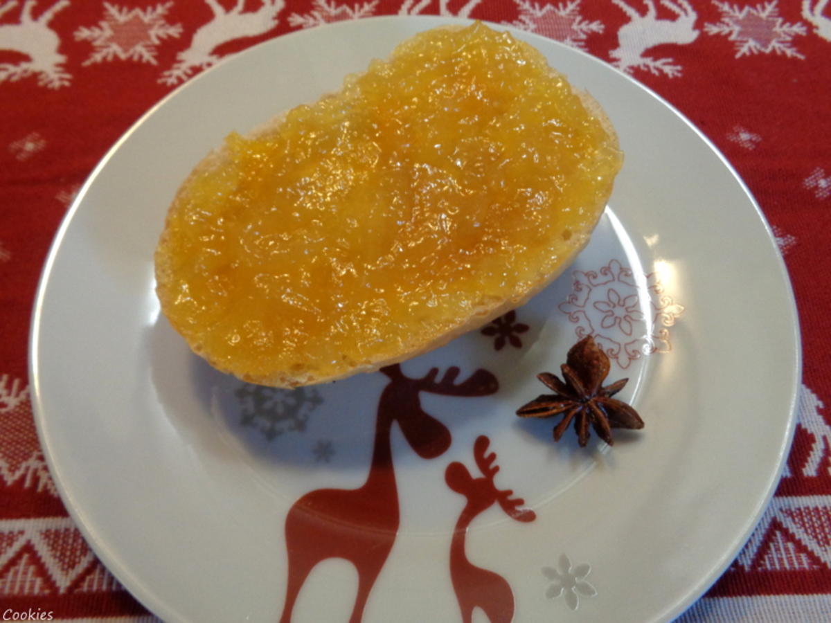Weihnachtliche Orangen - Konfitüre mit Schwips ... - Rezept - Bild Nr. 12