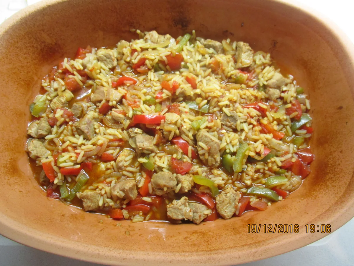 Rezept: Serbisches Reisfleich Bild Nr. 5 Serbisches Reisfleich - Rezept - Bild Nr. 5