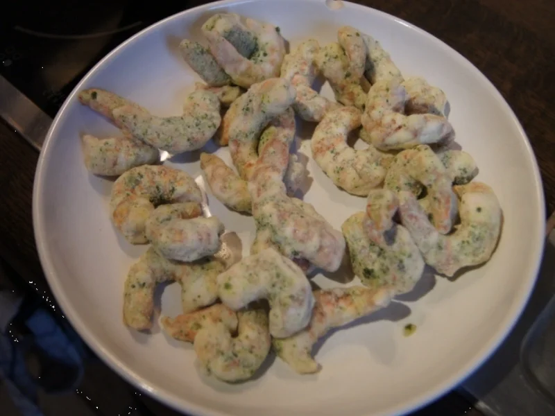 Zucchini-Spaghetti mit Garnelen - Rezept - Bild Nr. 3