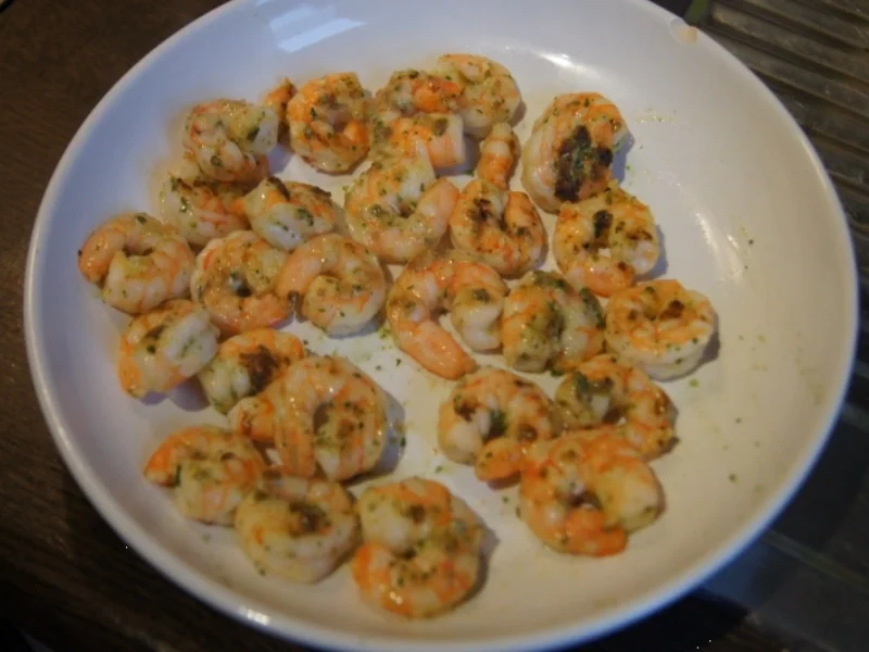 Zucchini-Spaghetti mit Garnelen - Rezept - Bild Nr. 5