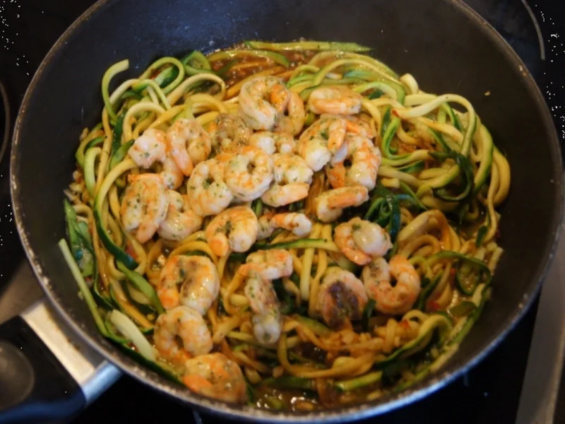 Zucchini-Spaghetti mit Garnelen - Rezept - Bild Nr. 11