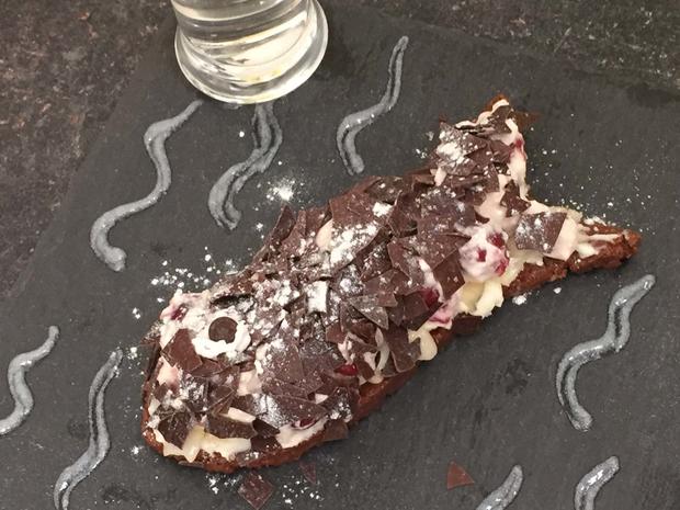 Schwarzwälder Süßfisch mit Fruchtkaviar