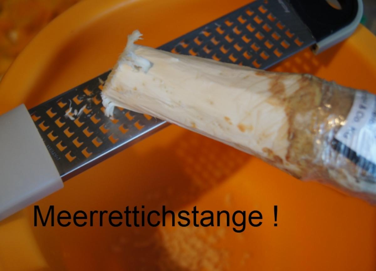 Rote Bete Puffer mit Räucherlachs und Jogurt-Meerrettich-Creme - Rezept - Bild Nr. 10