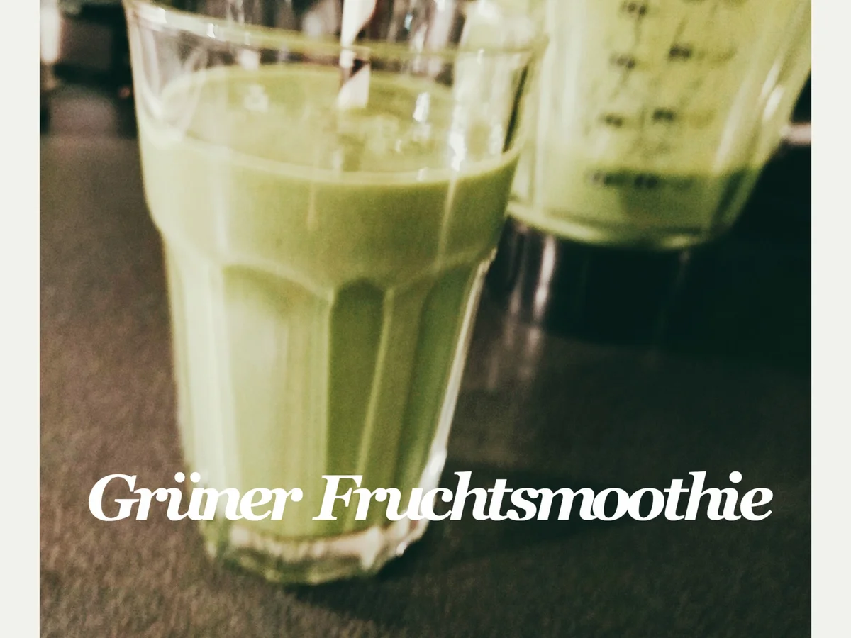 Rezept: BiNe` S GRÜNER FRUCHTSMOOTHIE BiNe` S GRÜNER FRUCHTSMOOTHIE - Rezept