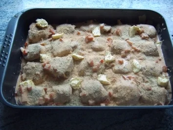 Rezept: Überbackene Medaillons Bild Nr. 3 Überbackene Medaillons - Rezept - Bild Nr. 3