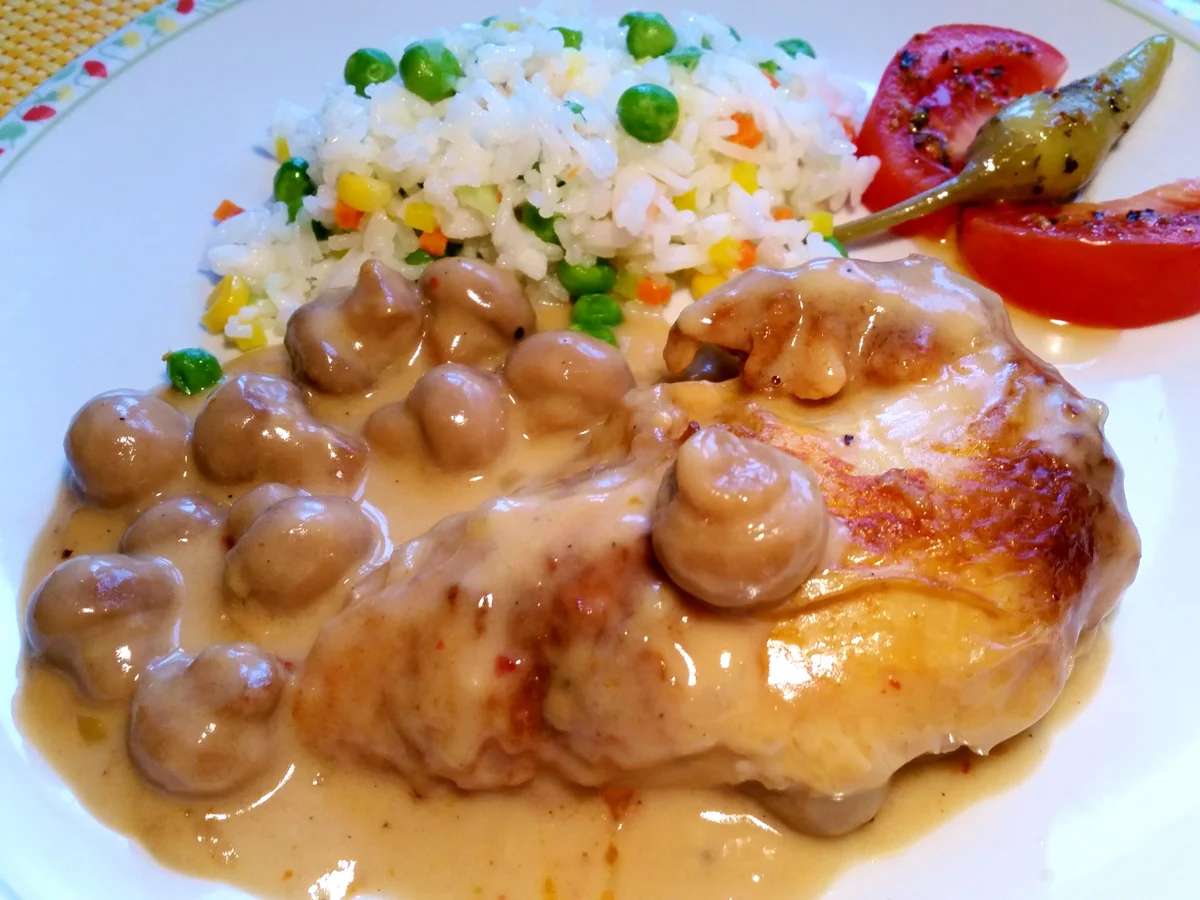 übrige Hähnchenbrüste** - Rezept