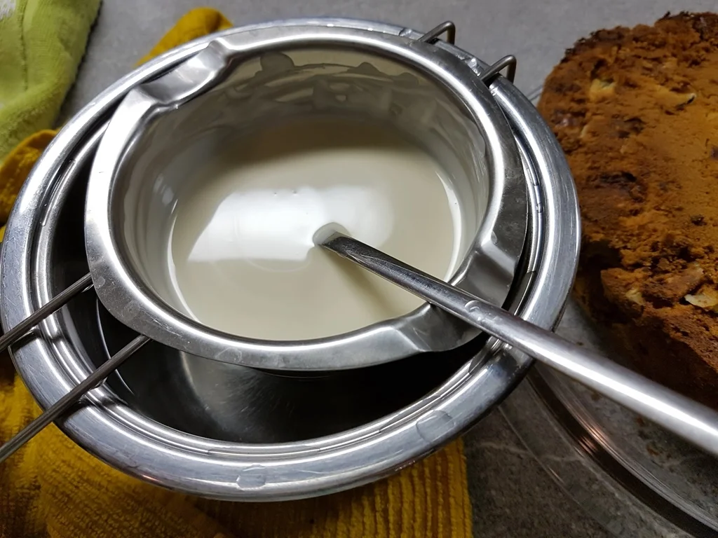 Apfelkuchen als Herz mit süssem Inhalt - Rezept - Bild Nr. 11