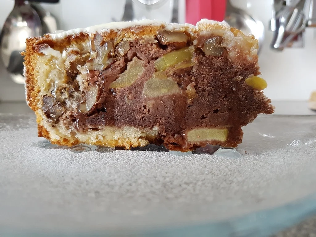 Apfelkuchen als Herz mit süssem Inhalt - Rezept - Bild Nr. 14