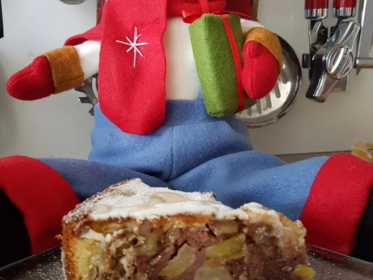 Apfelkuchen als Herz mit süssem Inhalt - Rezept - Bild Nr. 13