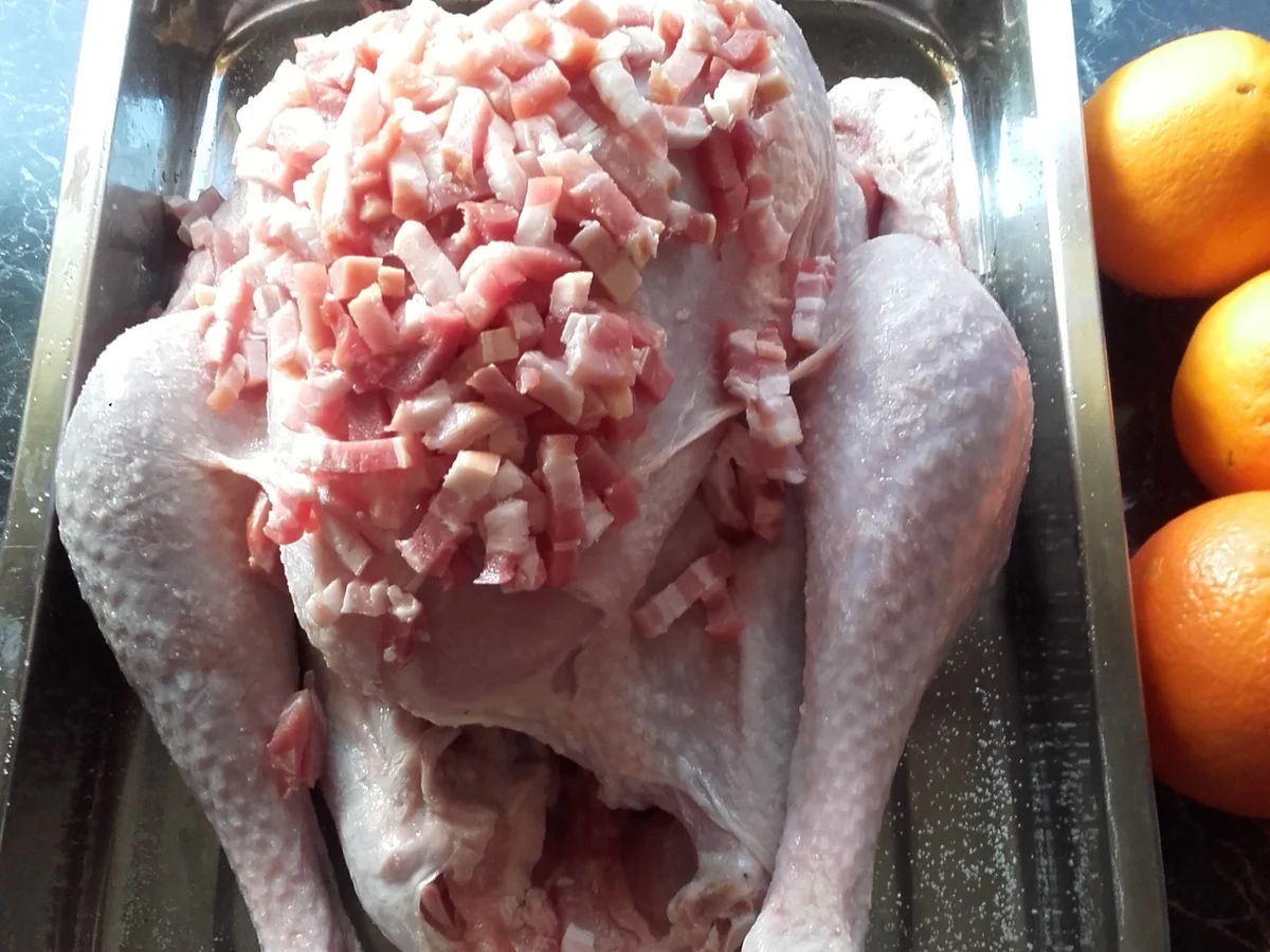 Rezept: Gebratene Pute nach Ana´s portugiesischen Art Bild Nr. 1417 Gebratene Pute nach Ana´s portugiesischen Art - Rezept - Bild Nr. 1417