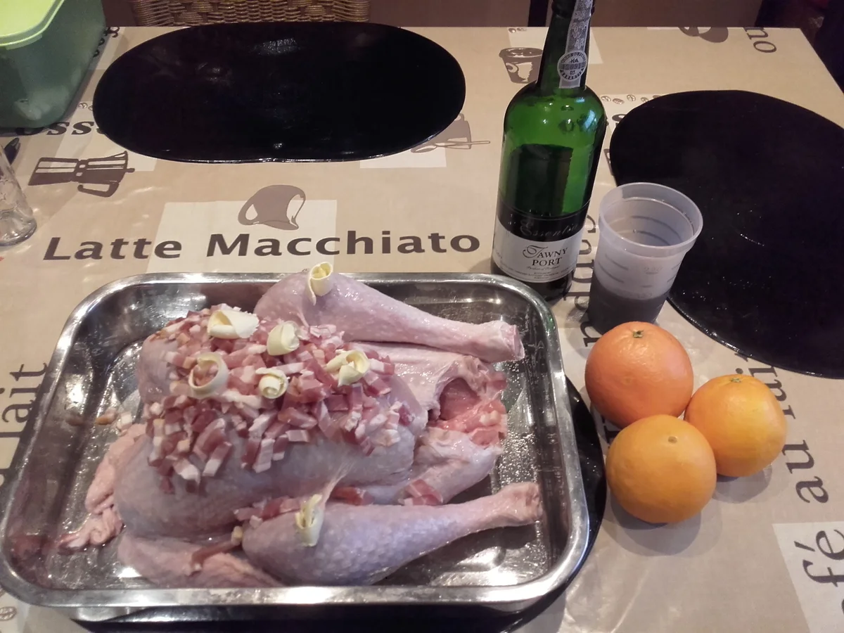 Rezept: Gebratene Pute nach Ana´s portugiesischen Art Bild Nr. 1418 Gebratene Pute nach Ana´s portugiesischen Art - Rezept - Bild Nr. 1418