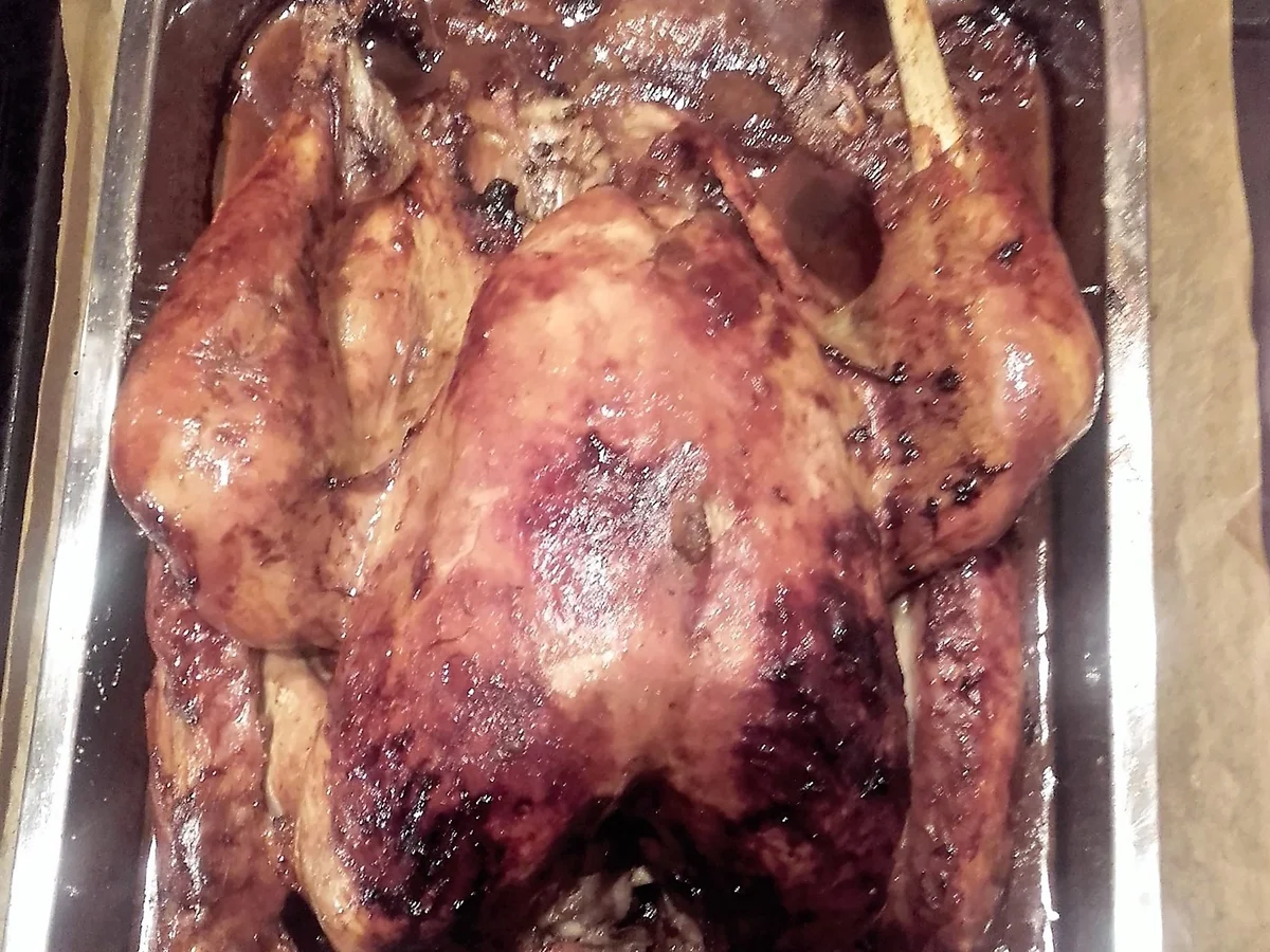 Rezept: Gebratene Pute nach Ana´s portugiesischen Art Bild Nr. 1492 Gebratene Pute nach Ana´s portugiesischen Art - Rezept - Bild Nr. 1492