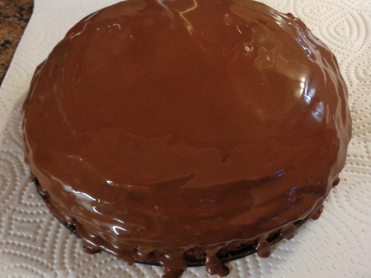 Kleine Schokoladen Schmand Torte - einfach - von Cookies