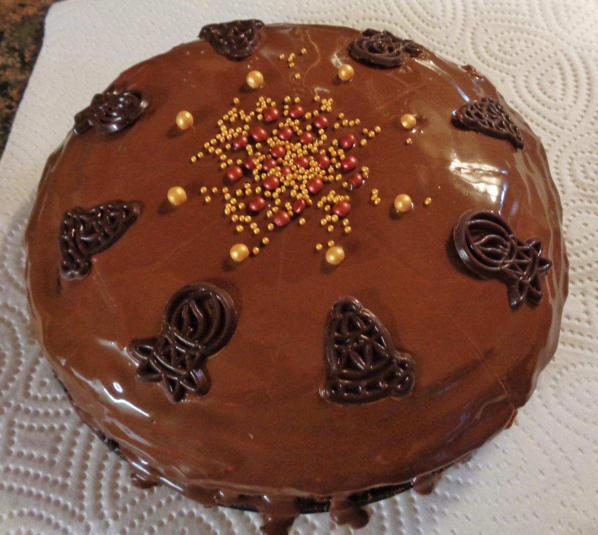 Kleine Schokoladen - Schmand - Torte - Rezept - Bild Nr. 1442
