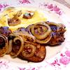 Gänseleber mit Zwiebeln - Rezept