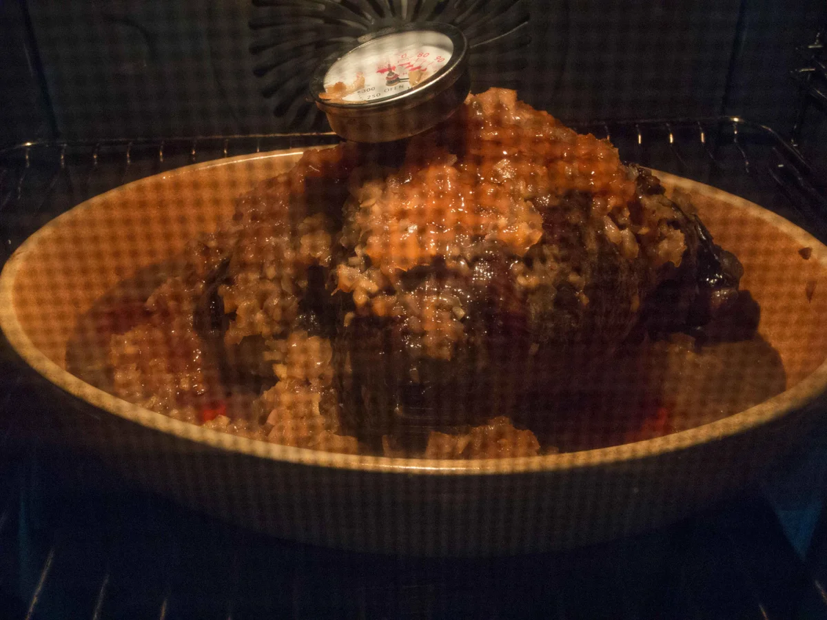 Rehkeule mit Ingwer und Quittengelee - Rezept - Bild Nr. 6