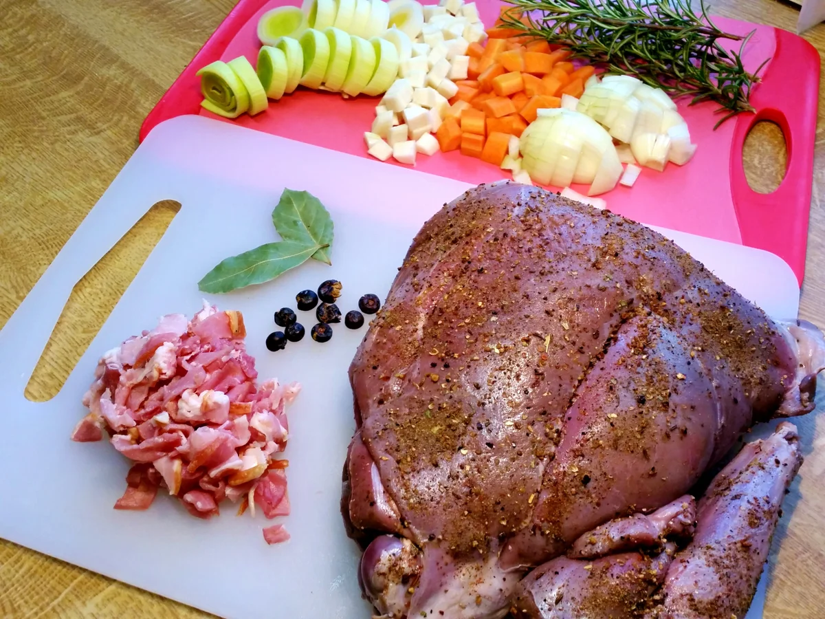 Rezept: Rehkeule zum Fest Bild Nr. 4 Rehkeule zum Fest - Rezept - Bild Nr. 4