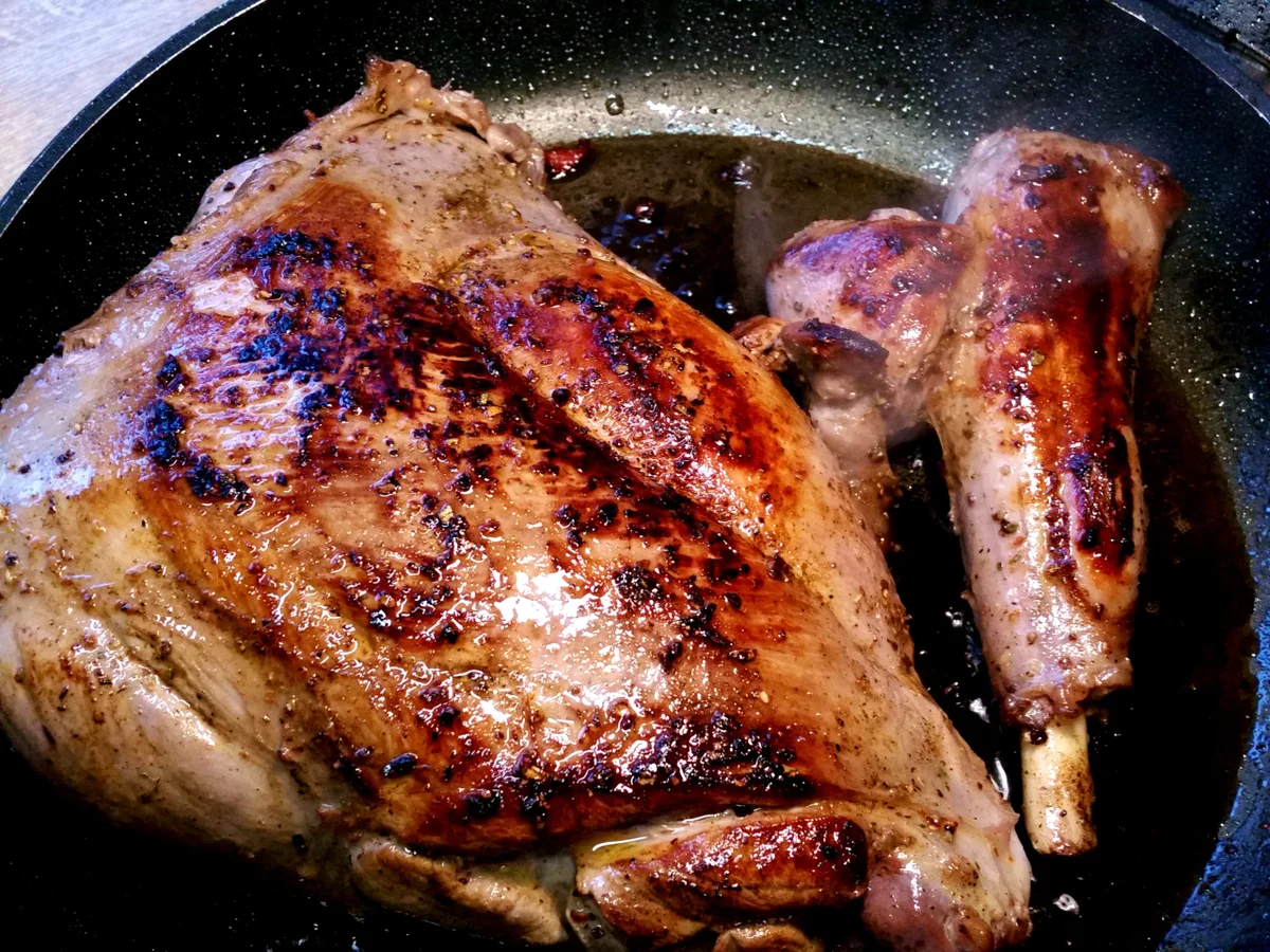 Rezept: Rehkeule zum Fest Bild Nr. 5 Rehkeule zum Fest - Rezept - Bild Nr. 5