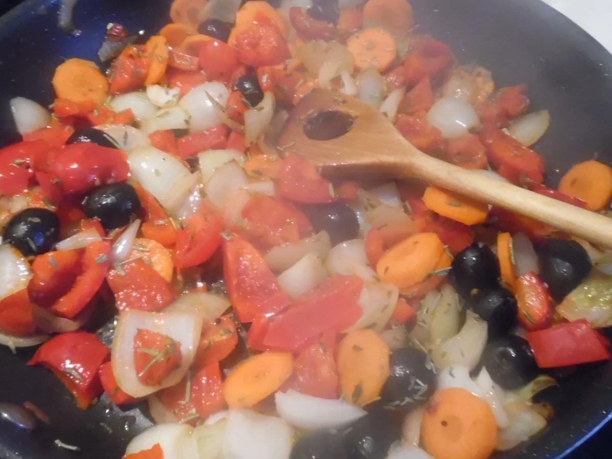 Kaninchen-Pfanne "mediterran" - Rezept - Bild Nr. 6