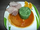 Schweinebraten an Grünkohl - Kartoffelstampf. - Rezept