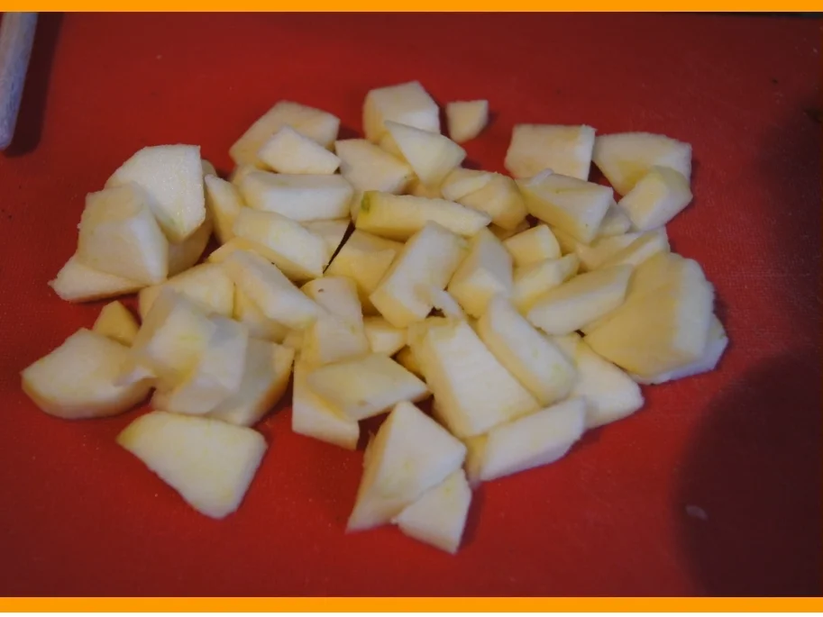 Gänsekeule mit Sauce, Rotkohl und halbseidene Knödel - Rezept - Bild Nr. 12