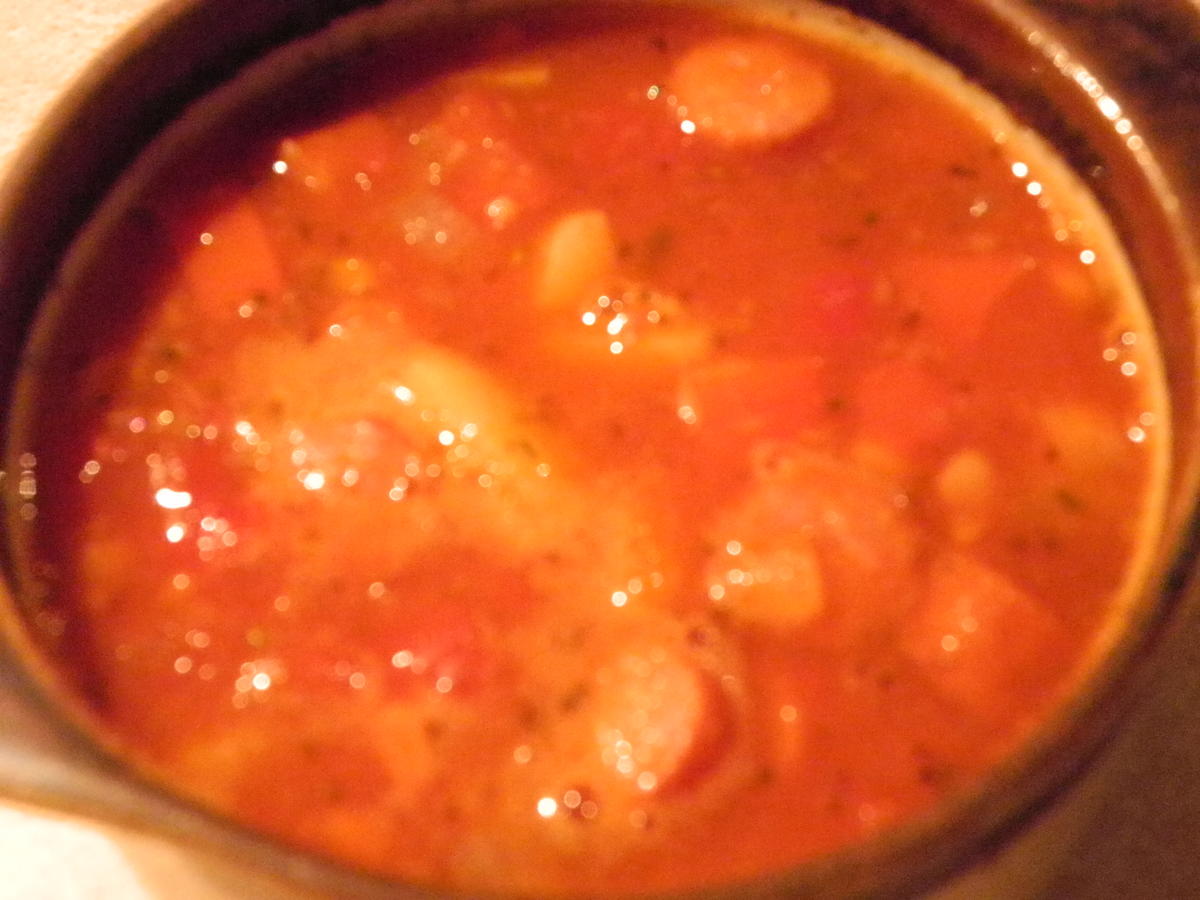 Serbische Bohnensuppe - Rezept mit Bild Serbische Bohnensuppe - Rezept mit Bild