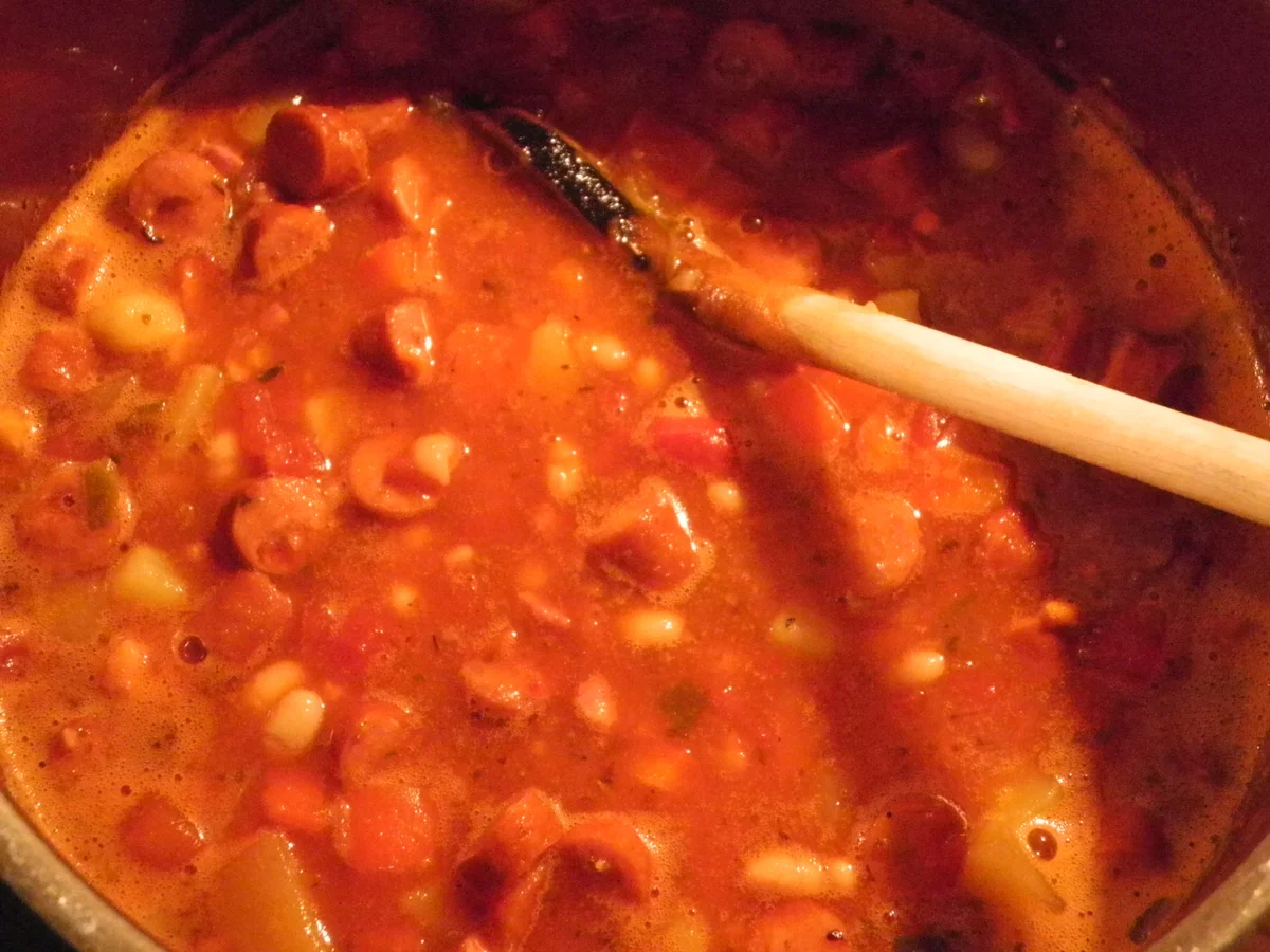 Rezept: Serbische Bohnensuppe Bild Nr. 4 Serbische Bohnensuppe - Rezept - Bild Nr. 4